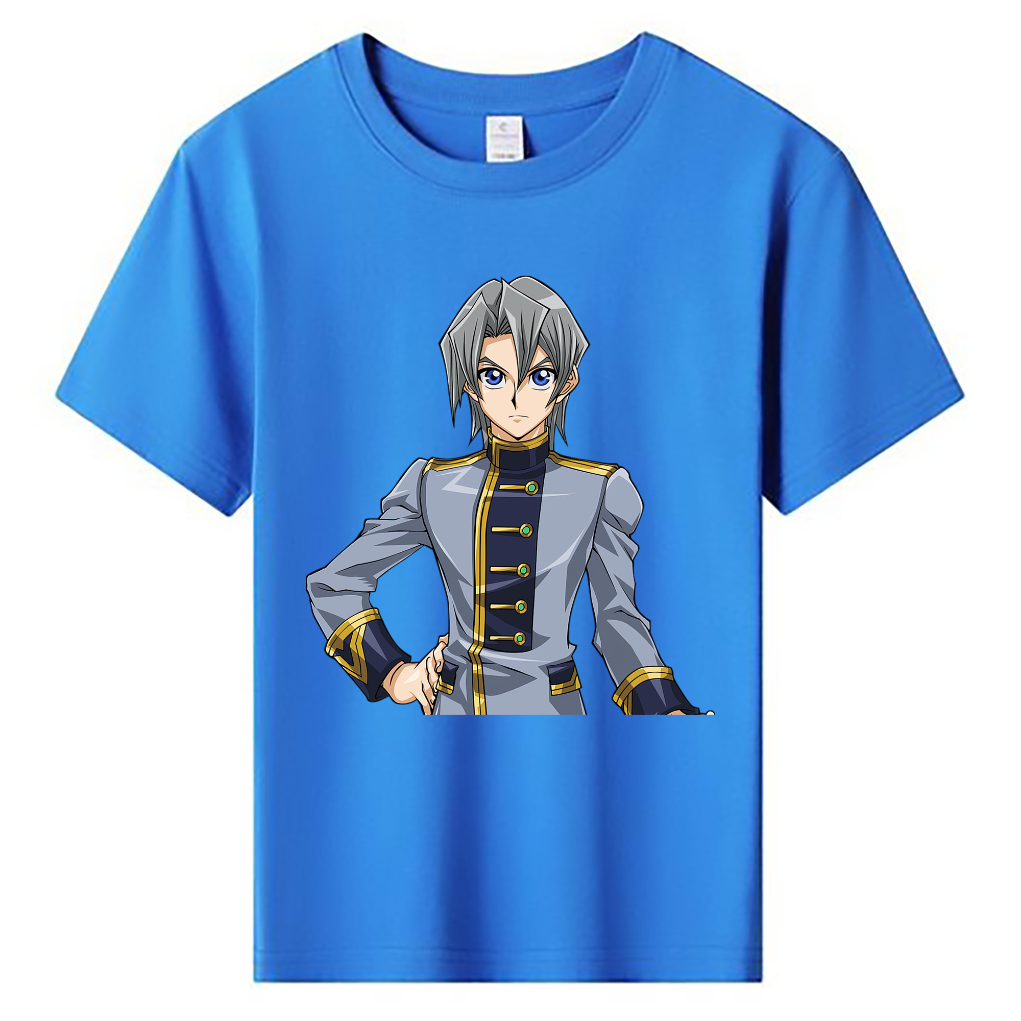 （画像用） 遊☆戯☆王 Yu-Gi-Oh! 綿100％キッズTシャツ（フロントプリント）